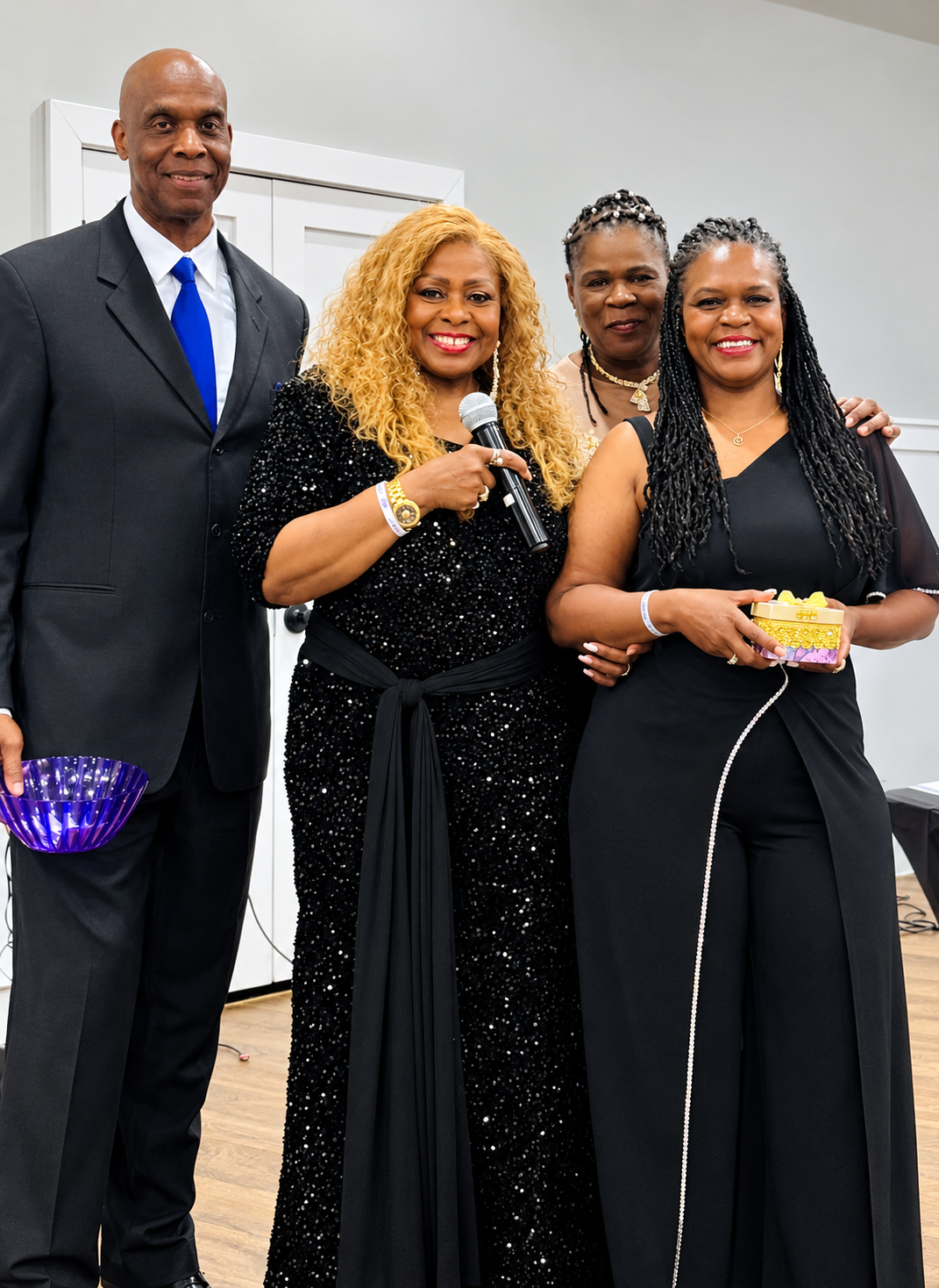Woman moving forward with strength and hope
