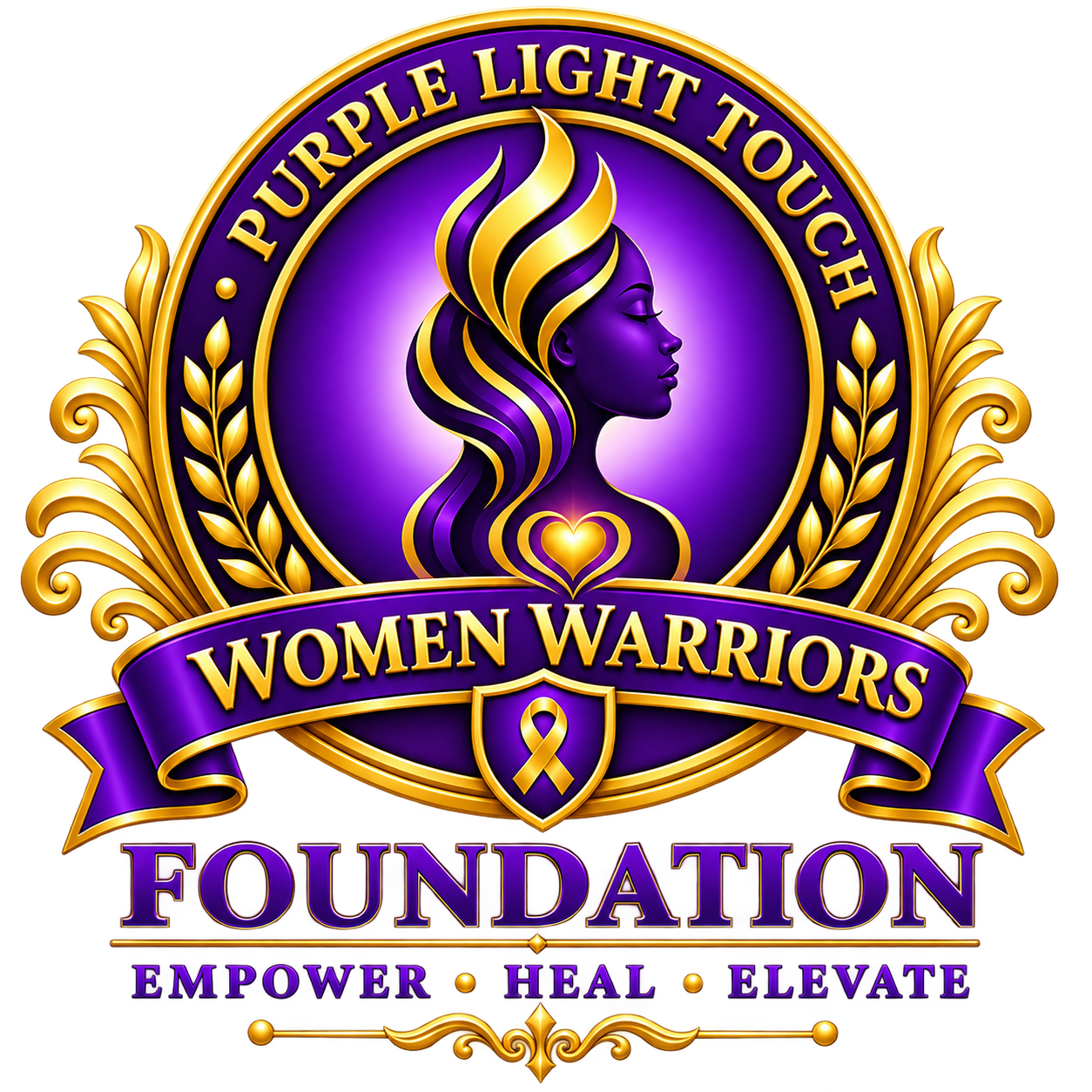 Purple Light Touch Foundation logo
